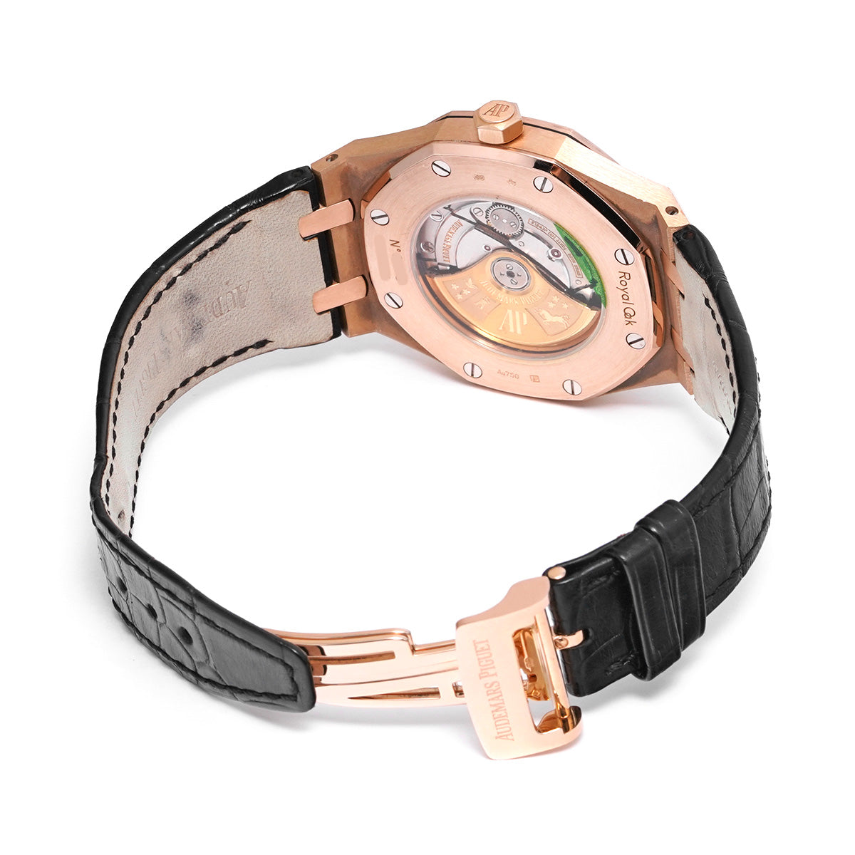Royal Oak 15400OR.OO.D002CR.01 Black AUDEMARS PIGUET Men's [Pre-Owned].