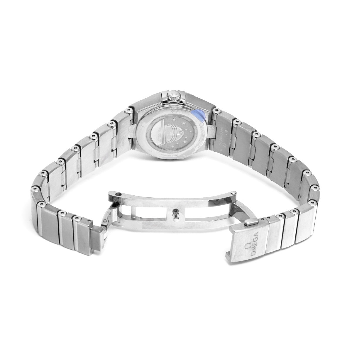 Constellation Quartz 131.10.25.60.55.001 White MOP/Diamond OMEGA Ladies [Pre-owned].