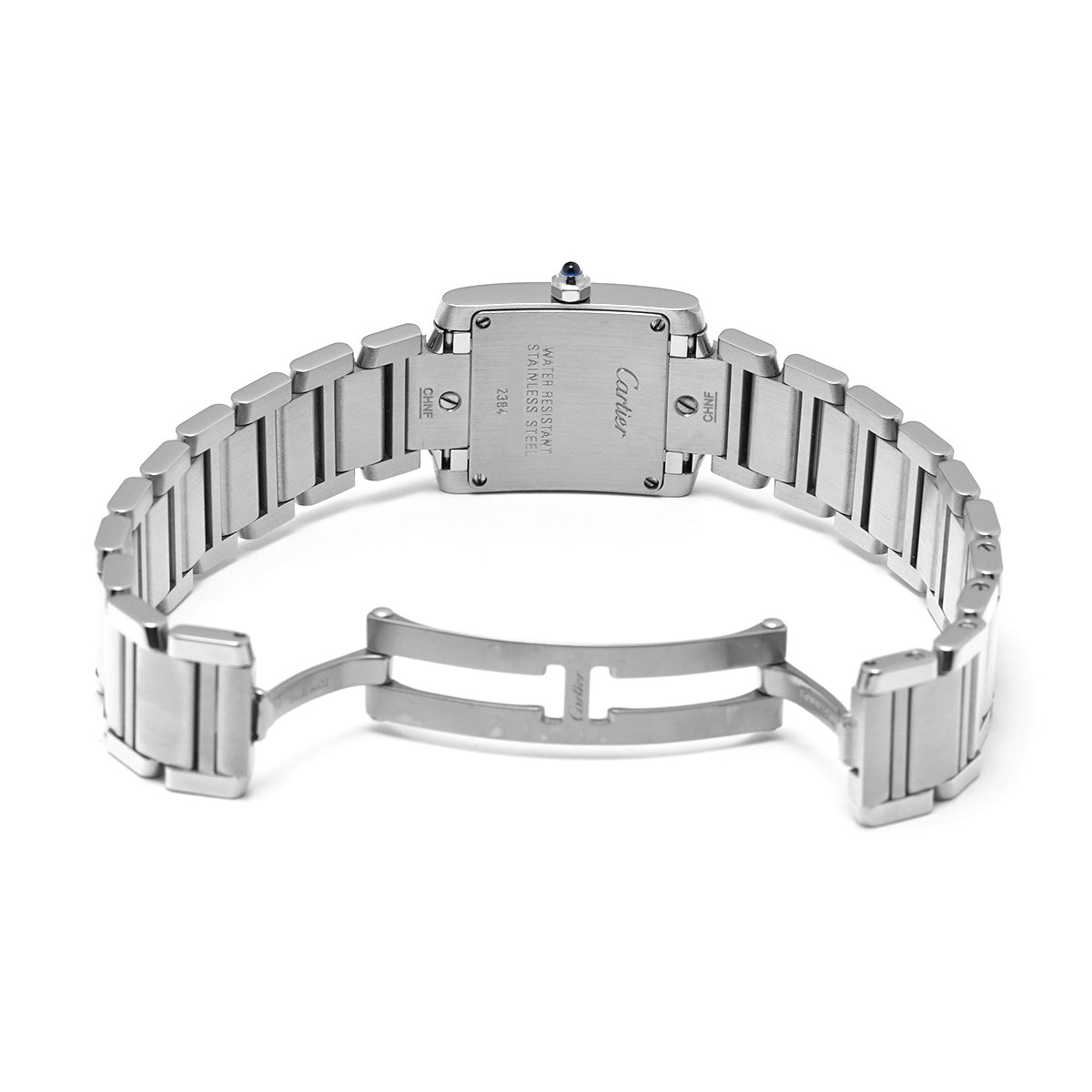 Tank Francaise SM W51034Q3 Blue MOP CARTIER Ladies [Pre-Owned].