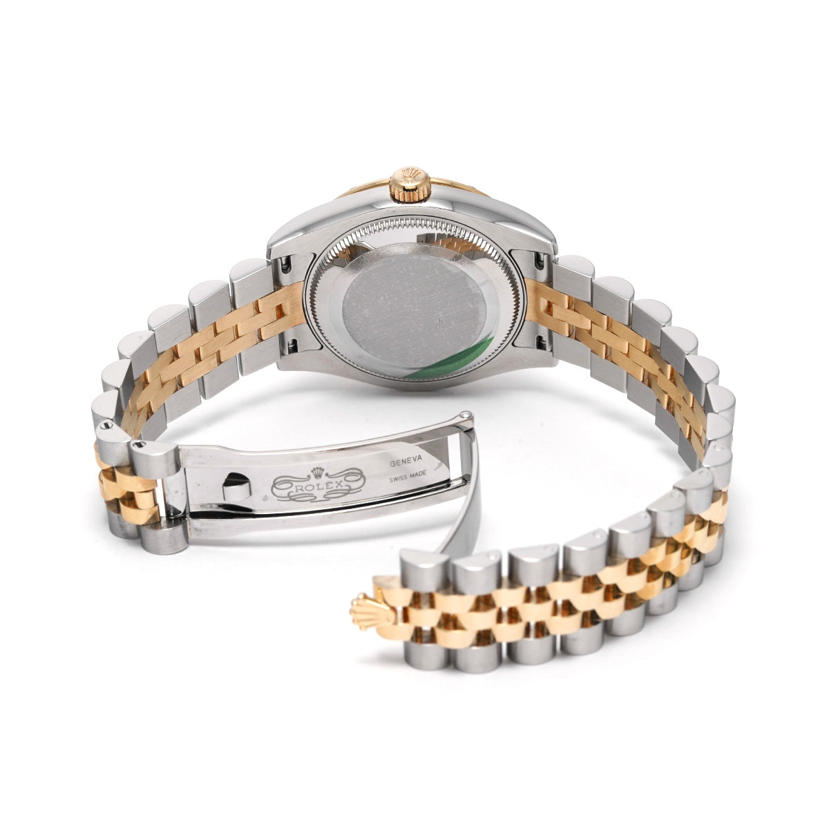 DATE JUST 31 178343 Random Serial Champagne Floral ROLEX Unisex [Pre-owned].