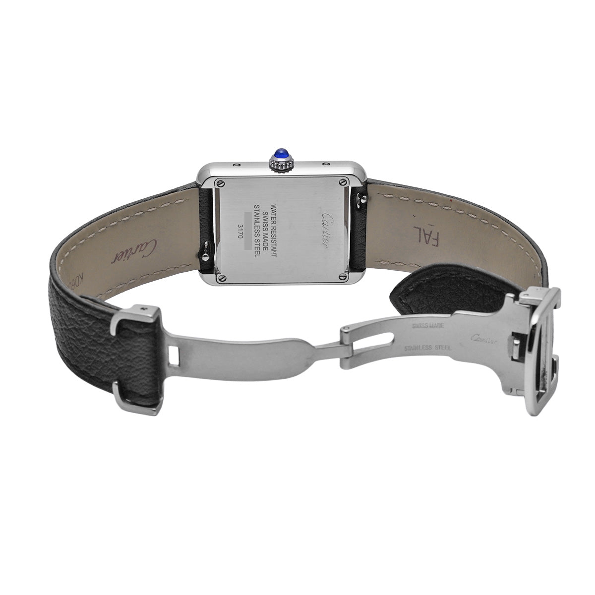 Tank Solo SM WSTA0030 Silver CARTIER Ladies [Pre-owned]