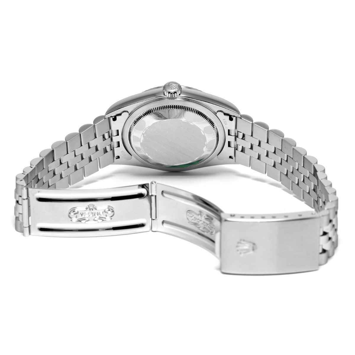 DATE JUST 16234 Y (manufactured circa 2003) Silver ROLEX Men's [Pre-Owned].