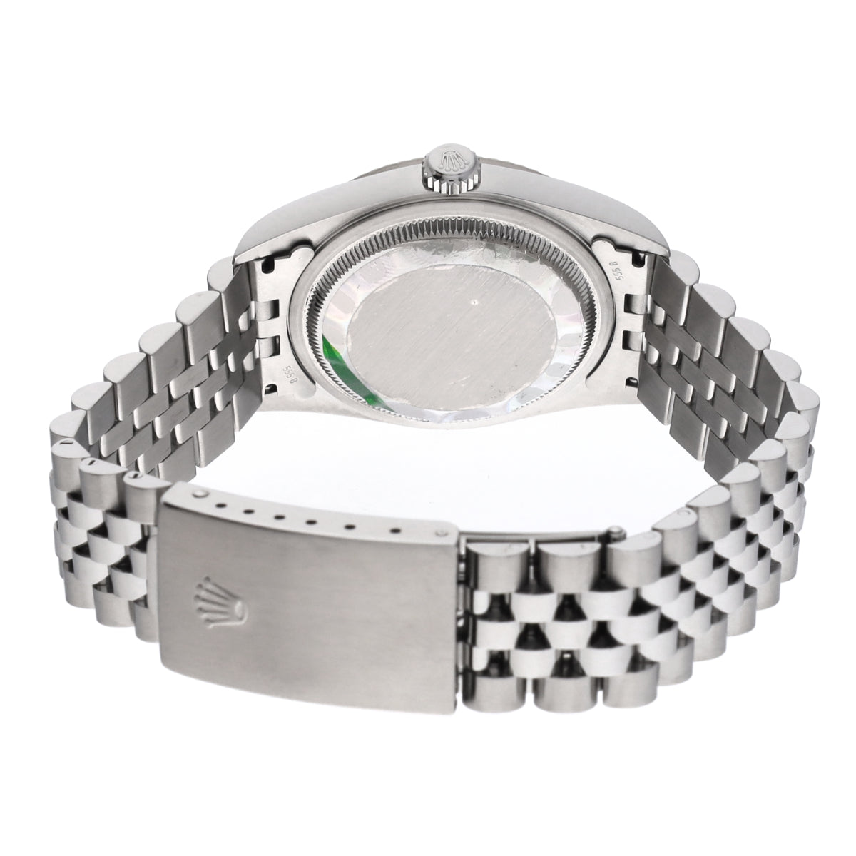 DATE JUST 16234 K (manufactured circa 2001) Silver ROLEX Men's [Pre-Owned].