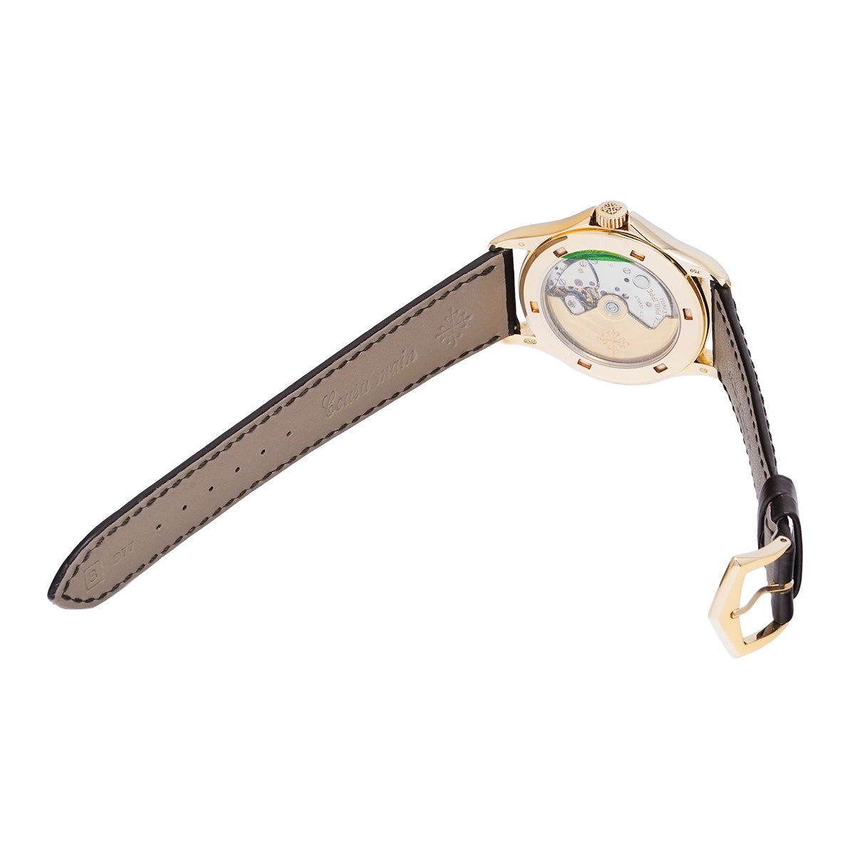 Calatrava 5117J-001 White PATEK PHILIPPE Men's [Pre-Owned].