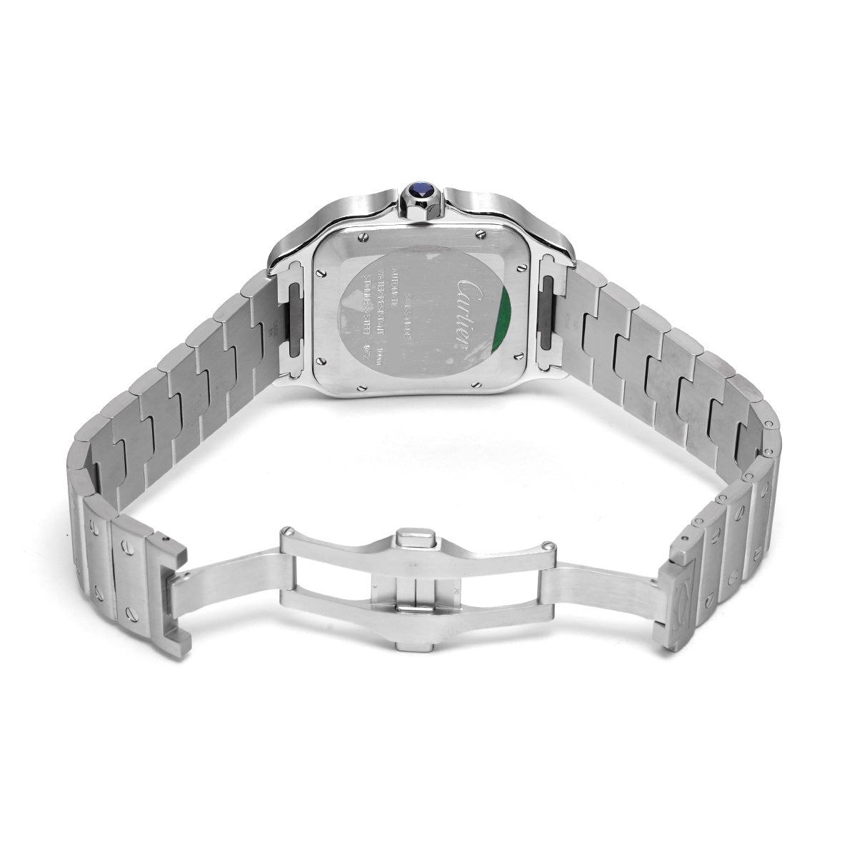 Santos de Cartier LM WSSA0030 Blue Gradation CARTIER Men's [Pre-Owned].