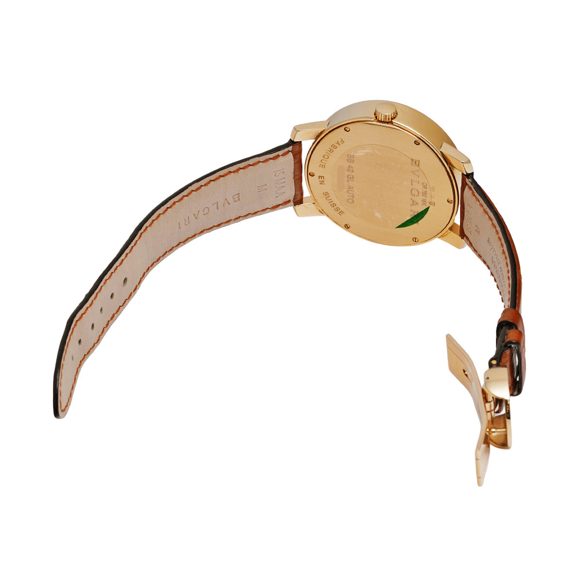Bulgari Bulgari BB42GLAUTO White BVLGARI Men's [Pre-owned].