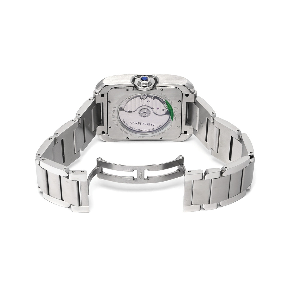 Tank Anglaise XL W5310008 Silver CARTIER Men's [Pre-Owned].