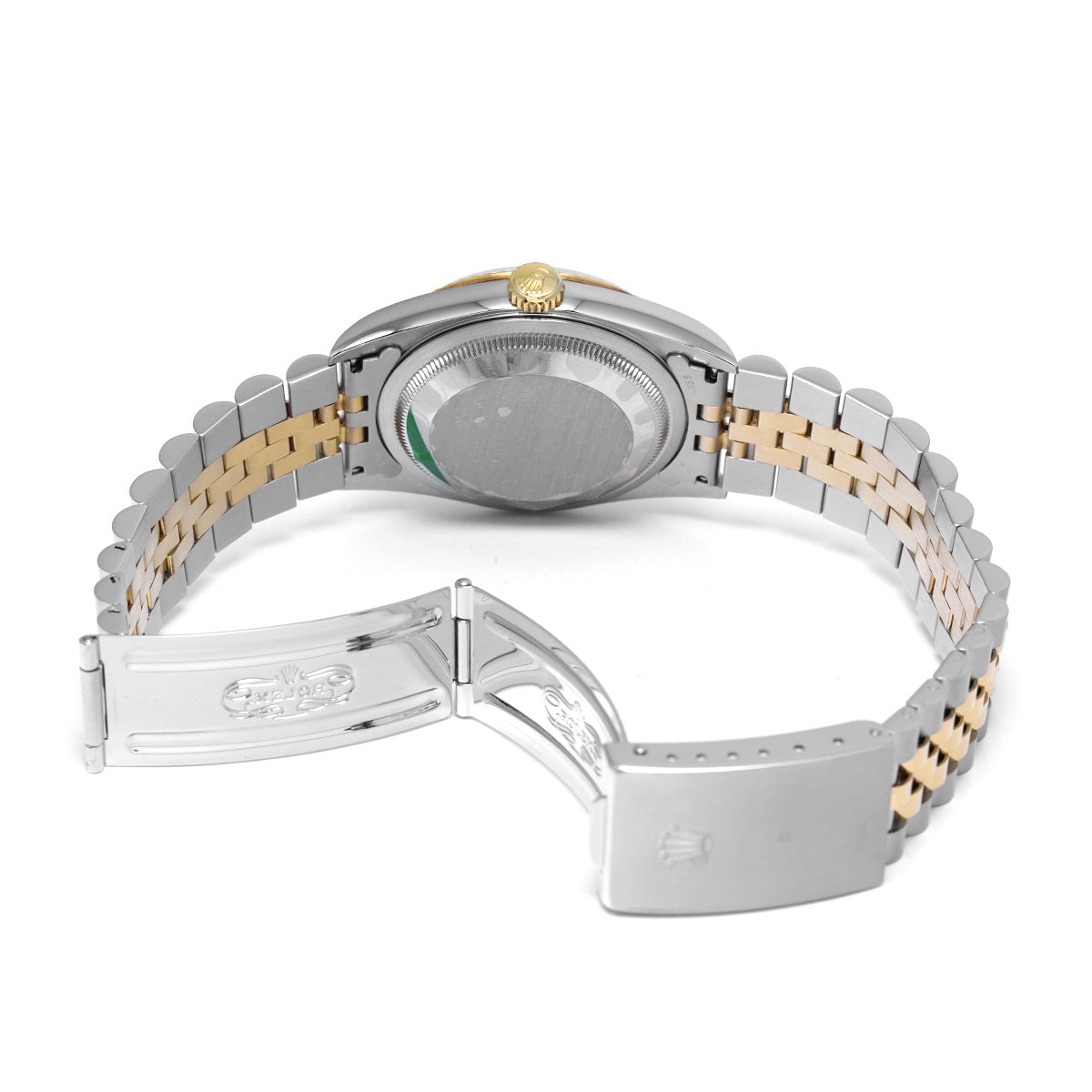 DATE JUST 16233NR T (manufactured circa 1997) White MOP ROLEX Men's [Pre-Owned].