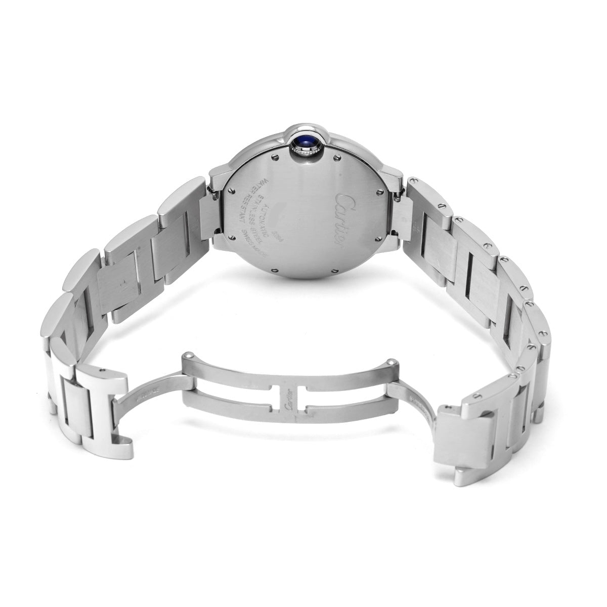 Ballon Bleu de Cartier 36mm W6920046 Silver CARTIER Unisex [Pre-Owned].