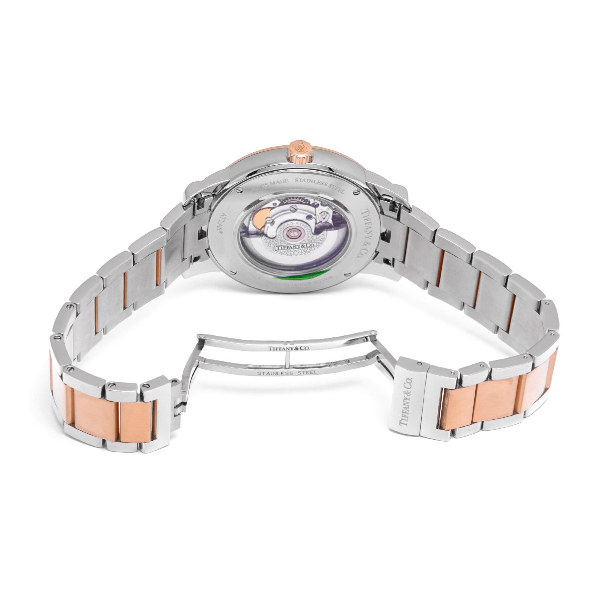 Atlas Dome Z1810.68.13A21.A00A Silver TIFFANY &amp; Co. men's [pre-owned]
