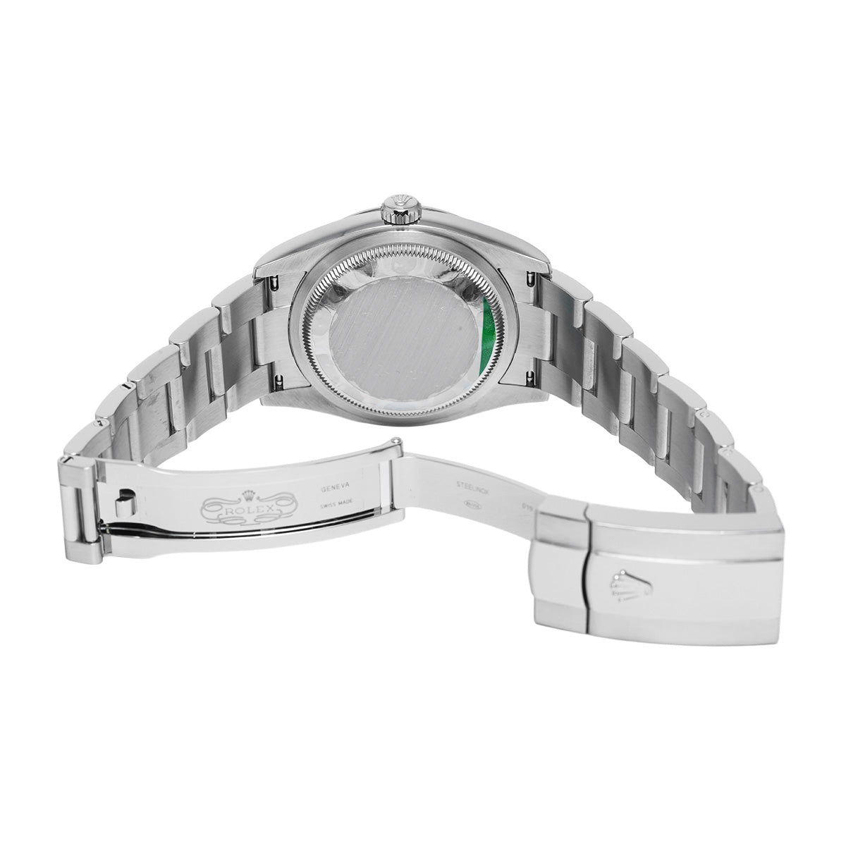 Datejust 36 126200 Random Serial Olive Green Palm-Motif ROLEX Men's [Pre-Owned].
