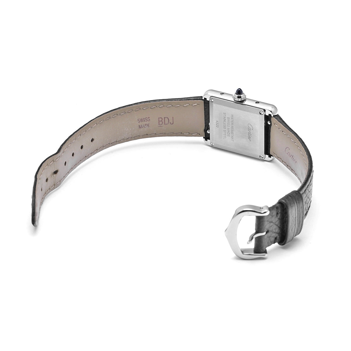 Tank Must SM WSTA0042 Silver CARTIER Ladies [Pre-owned]