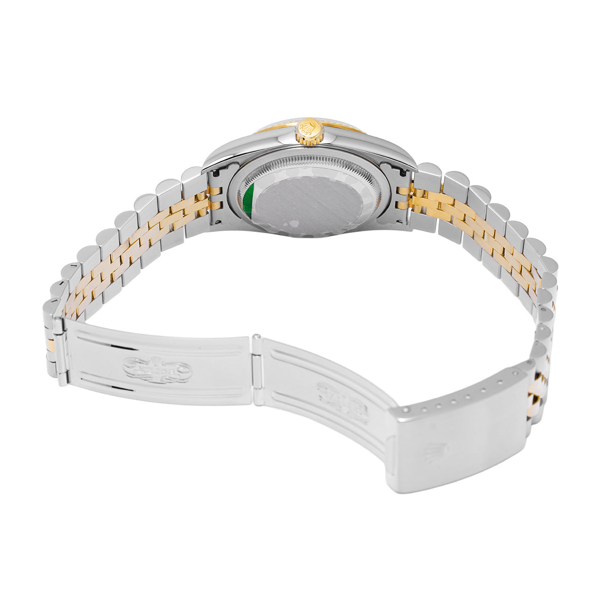 DATE JUST 16233 T (manufactured circa 1997) White ROLEX Men's [Pre-Owned].