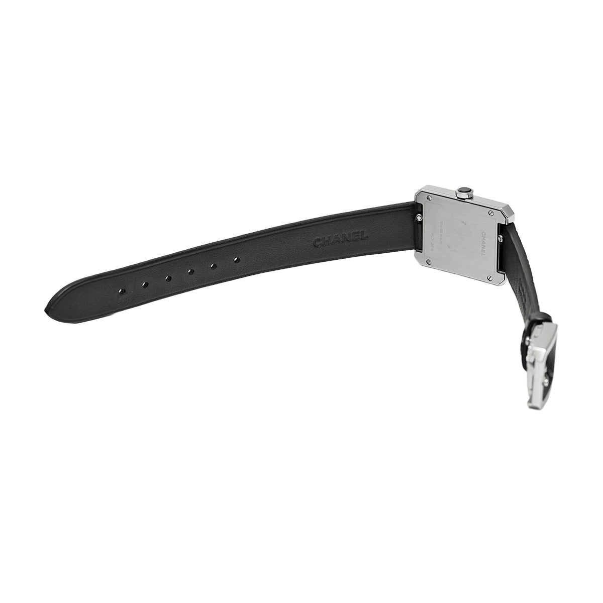 H4883 Boyfriend Black CHANEL women [Pre-owned].