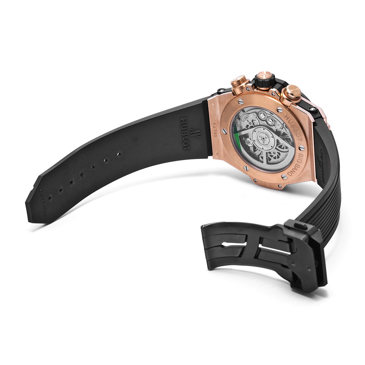 Big Bang Unico King Gold Ceramic 411.OM.1180.RX Skeleton HUBLOT Men's [Pre-owned]