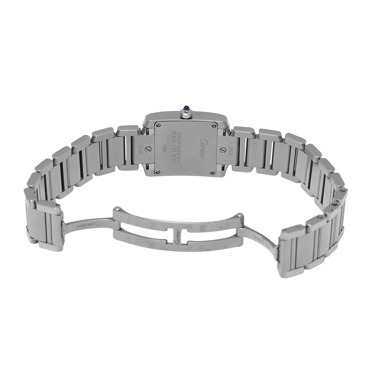 Tank Francaise SM W51008Q3 Silver CARTIER Ladies [Pre-owned]