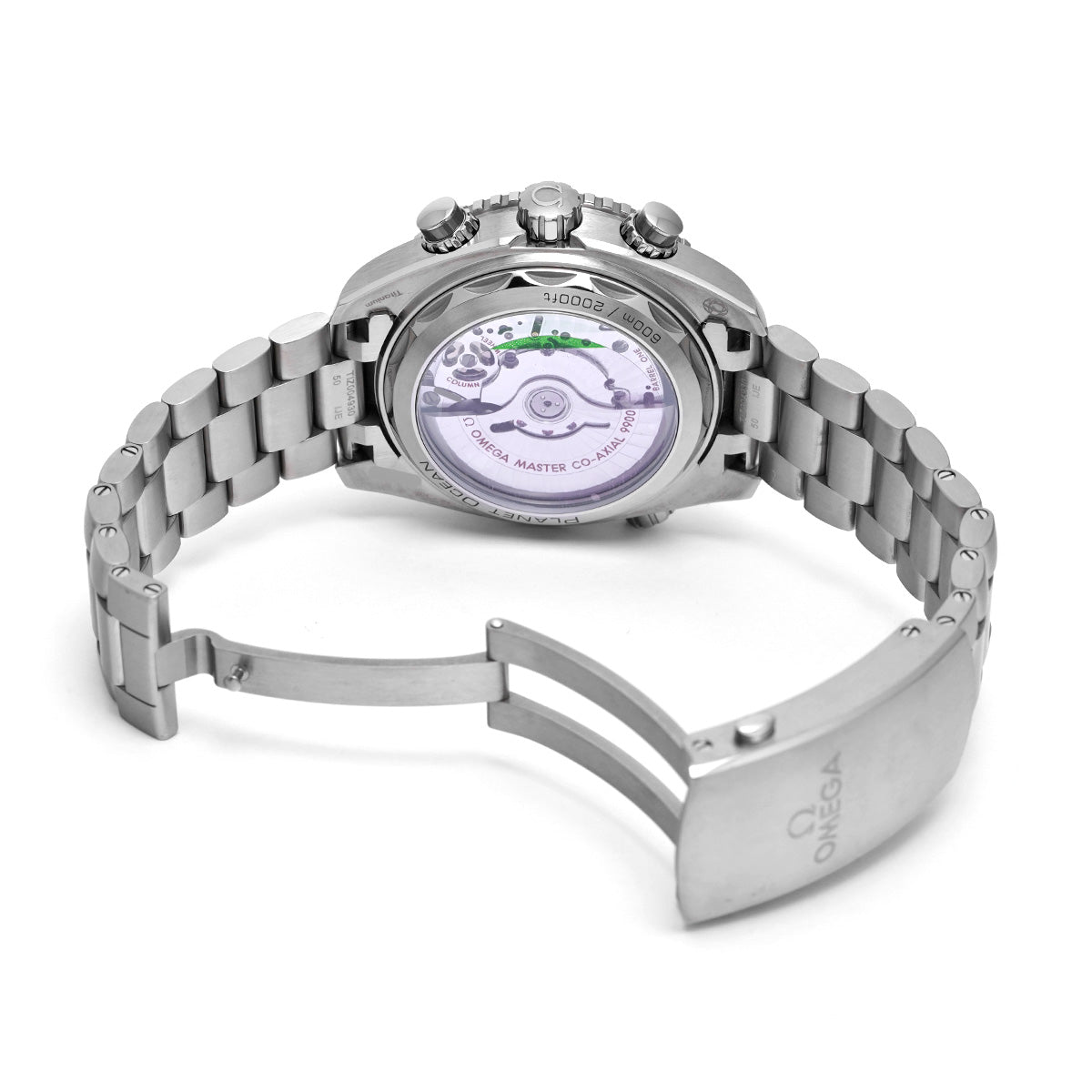 Seamaster Planet Ocean 600 Master Chronometer Chronograph 215.90.46.51.99.001 Gray OMEGA Men's [Pre-owned]