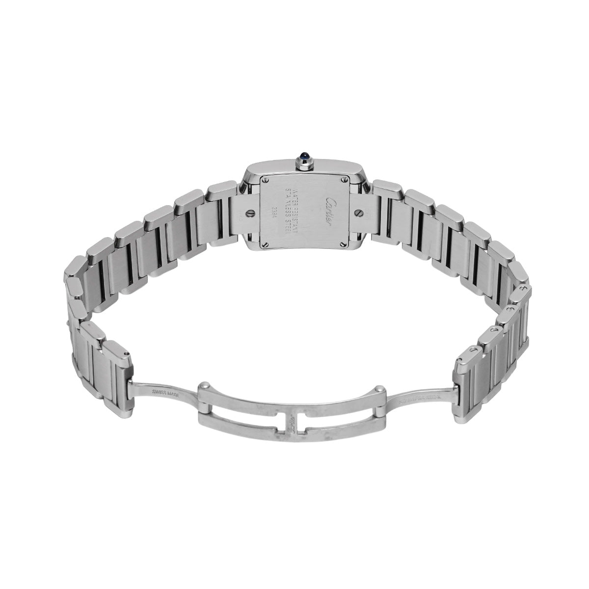 Tank Francaise SM W51008Q3 Silver CARTIER Ladies [Pre-owned]