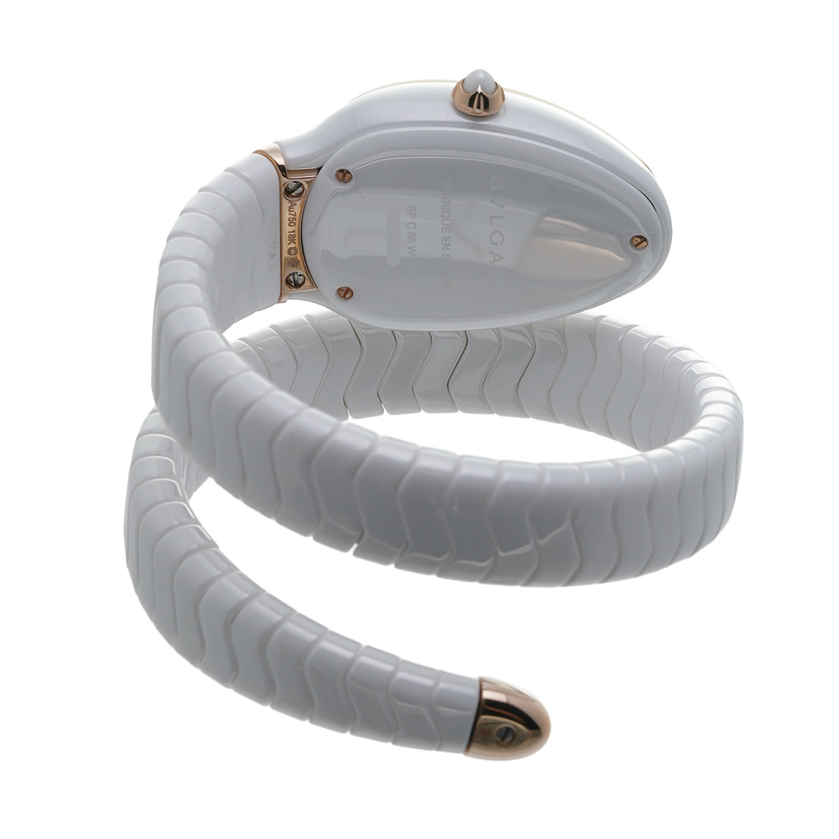 Serpenti Spiga SPC35WG White BVLGARI Ladies [Pre-owned].