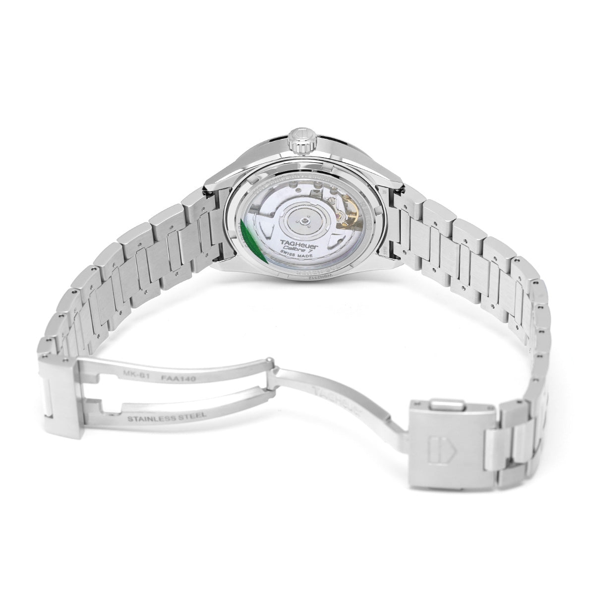 CARRERA Calibre 7 Date WBN2312.BA0001 Green TAG HEUER Men's [Pre-Owned].