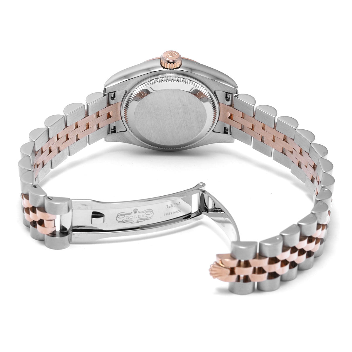 DATE JUST 179171G M (made around 2008) Pink Computer/Diamond ROLEX Ladies [Pre-Owned].