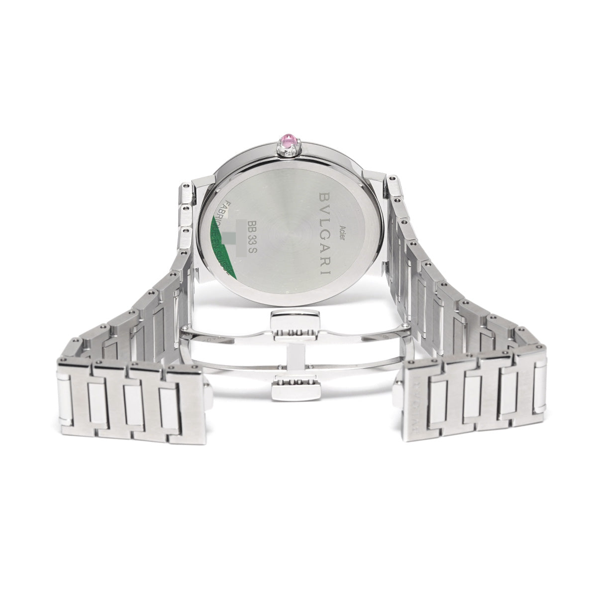 Bulgari Bulgari BB33S Black BVLGARI Men's [Pre-owned].