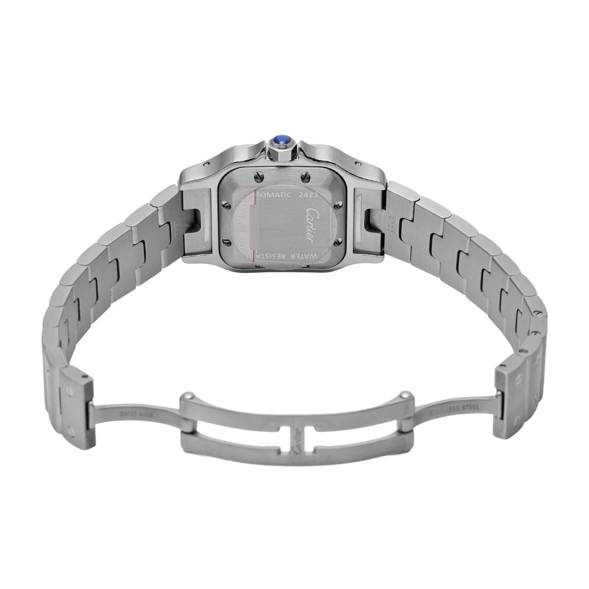 Santos Galve SM W20054D6 Silver CARTIER Ladies [Pre-owned]