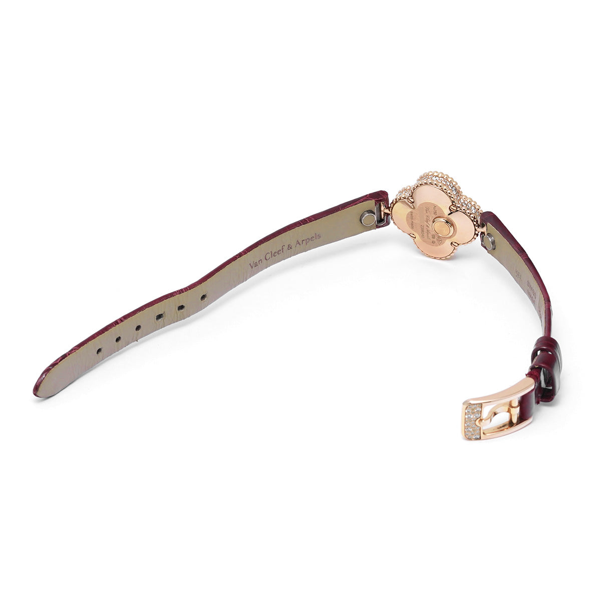 Sweet Alhambra VCARO8WS00 White MOP Van Cleef &amp; Arpels Women's [pre-owned].