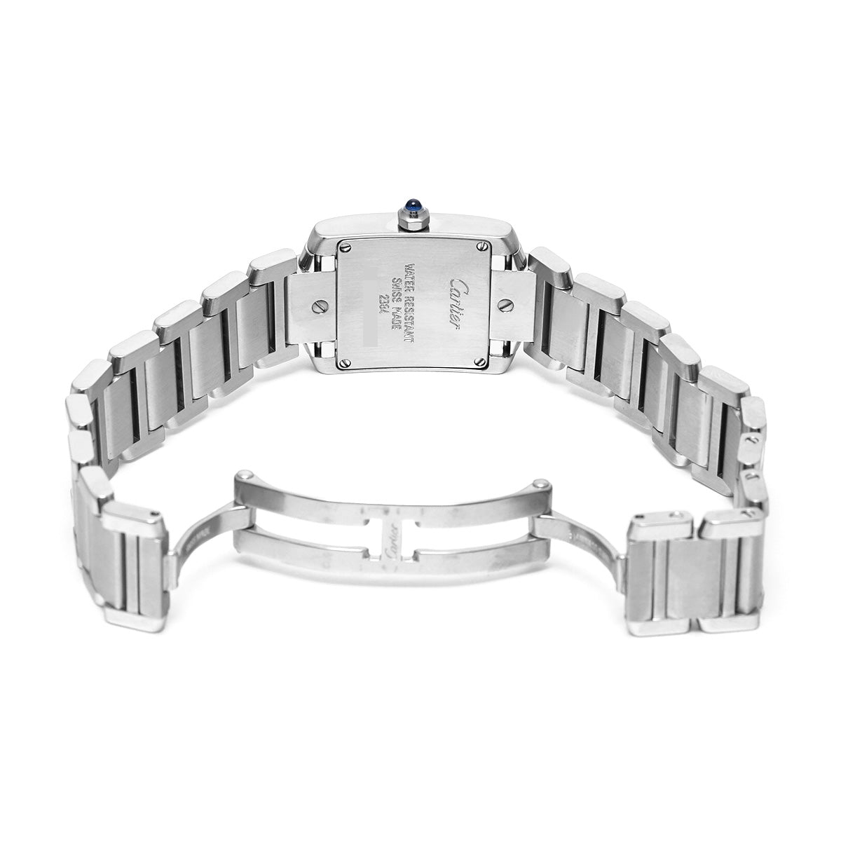 Tank Francaise SM W51008Q3 Silver CARTIER Ladies [Pre-owned]