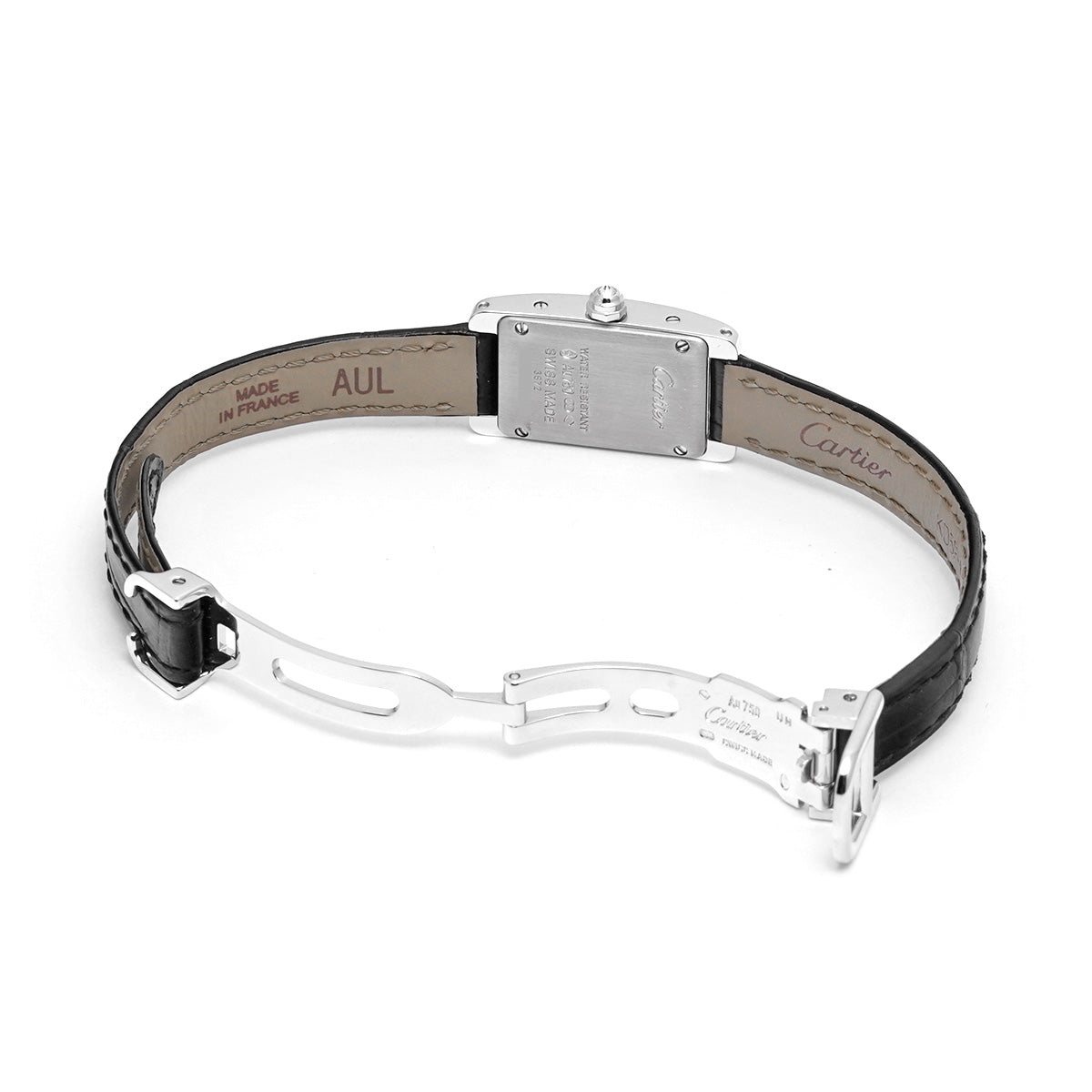 Tank American Mini WB710015 Silver CARTIER Ladies [Pre-Owned].