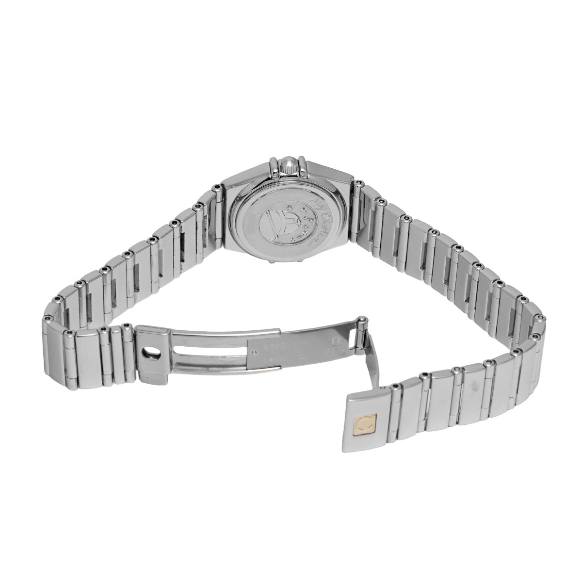 Constellation Mini Quartz 1561.51 Gray OMEGA Ladies [Pre-Owned].