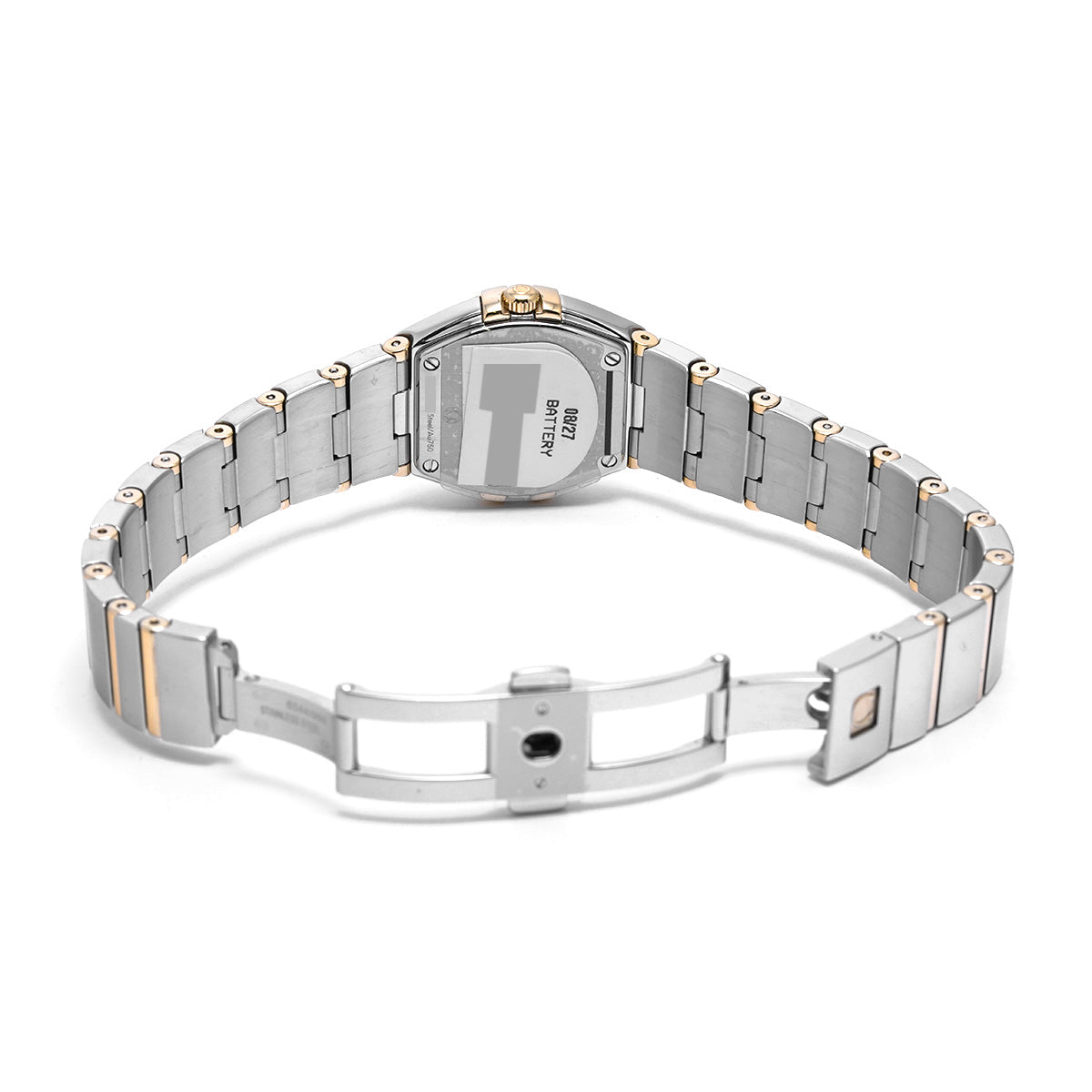 Constellation Blush Quartz 123.20.24.60.55.004 White MOP/Diamond OMEGA Ladies [New]
