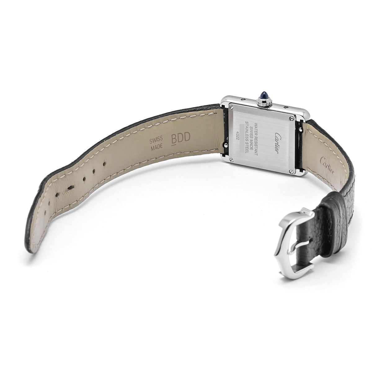 Tank Must SM WSTA0042 Silver CARTIER Ladies [Pre-owned]