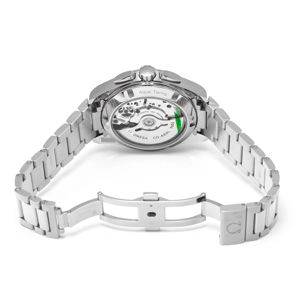 Seamaster Aqua Terra Co-Axial GMT Chronograph 231.10.43.52.06.001 Gray/Black OMEGA Mens [Pre-owned]