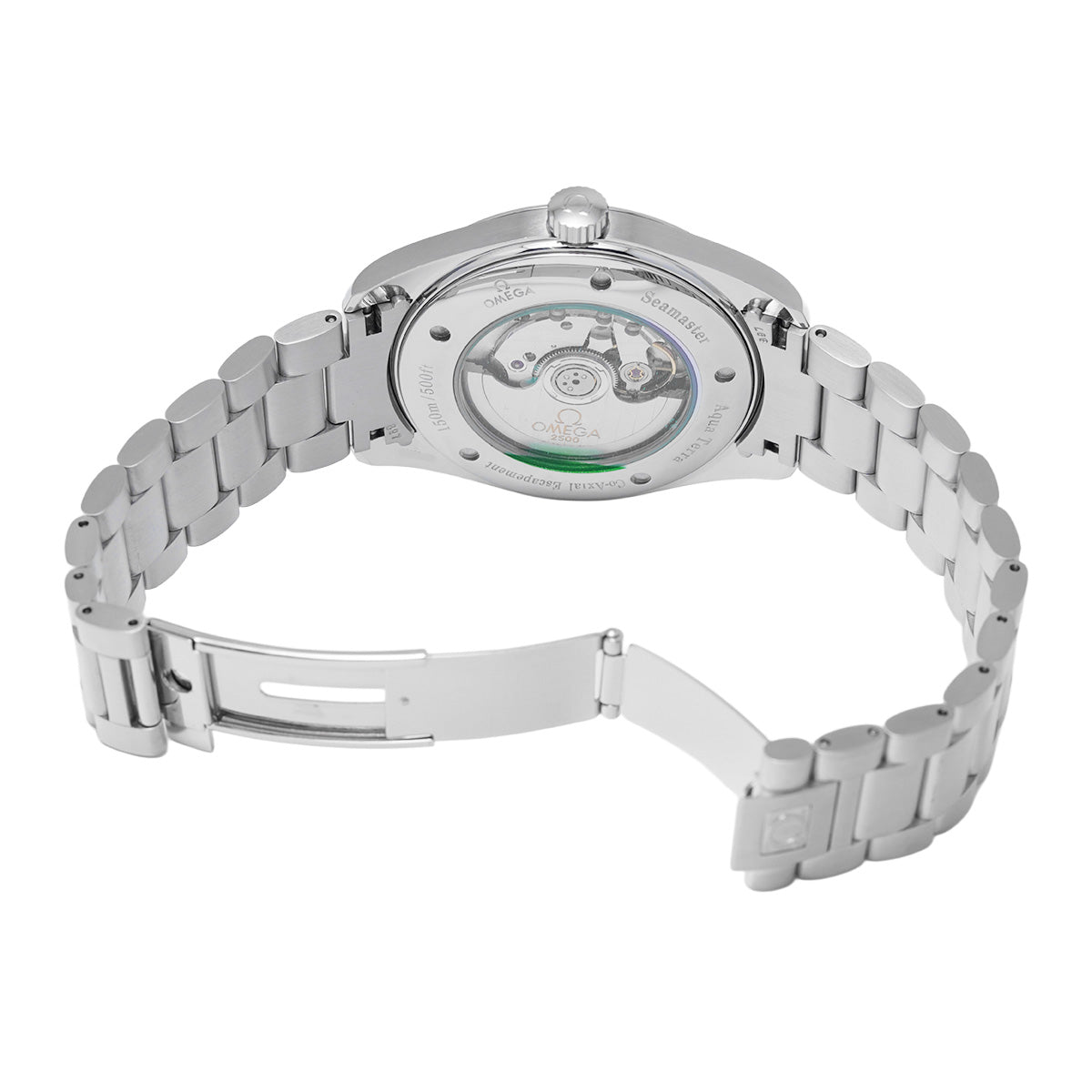 Seamaster Aqua Terra Co-Axial L Size 2502.33 White OMEGA Men's [Pre-Owned].