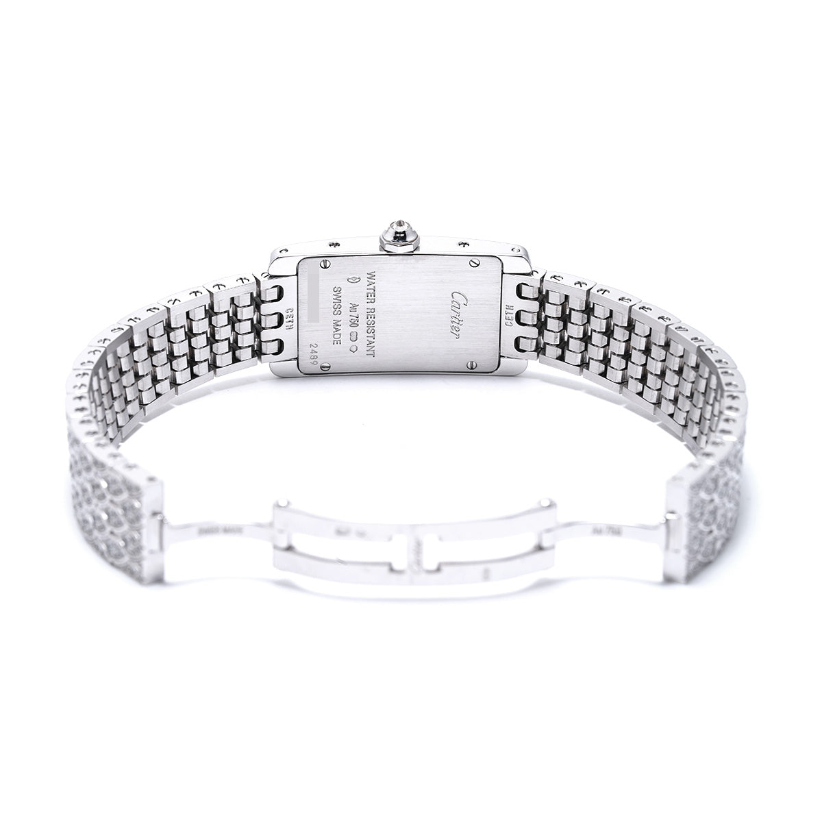 Tank American HPI00620 Silver CARTIER Ladies [Pre-owned]