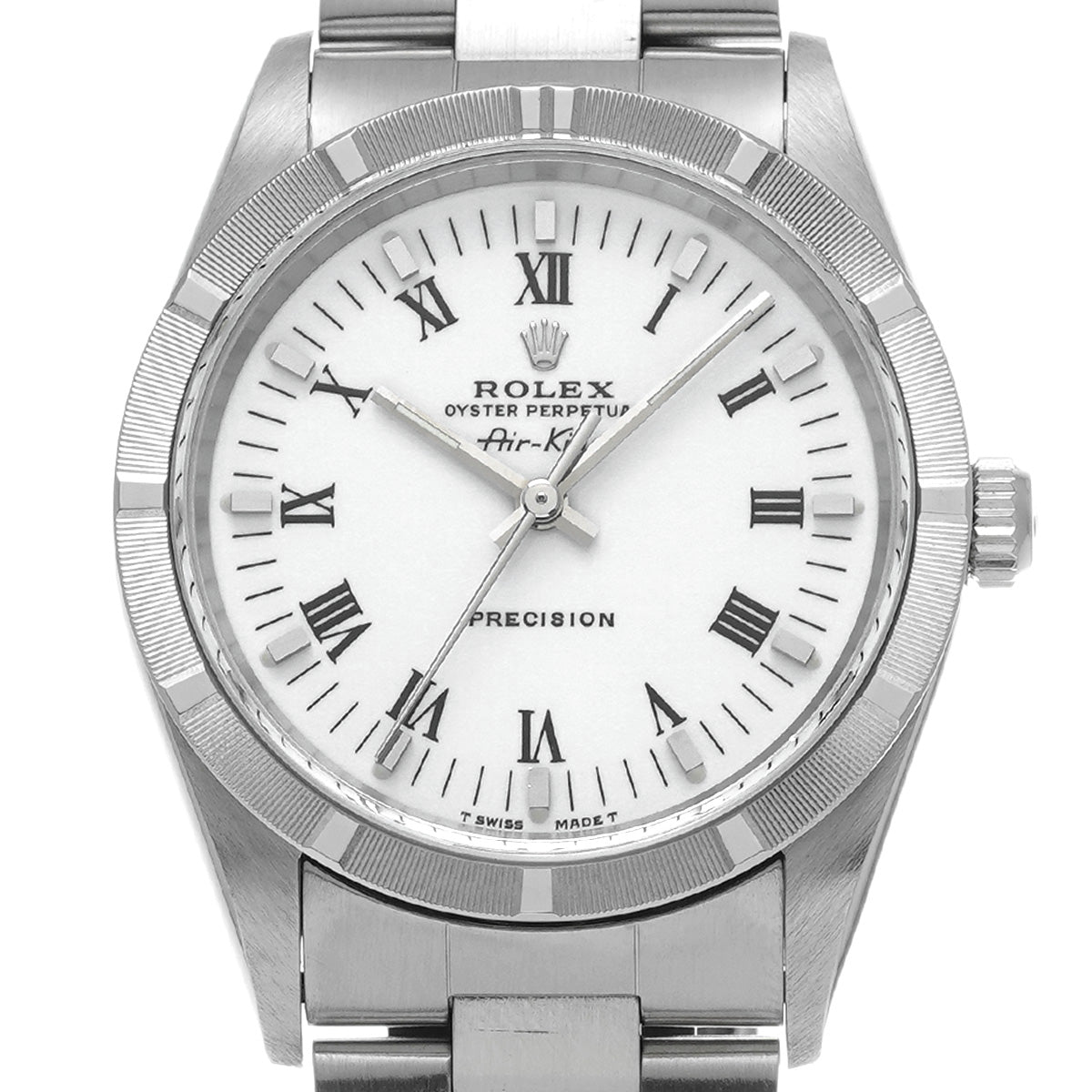 Air-King 14010 W (manufactured around 1995) White ROLEX Men's [Pre-Owned].