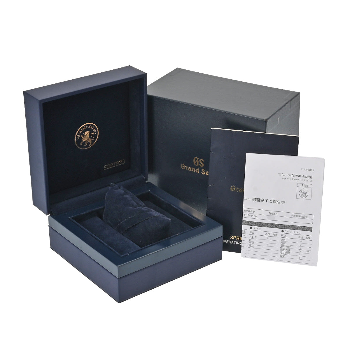 Sport Collection Spring Drive GMT SBGE039 Blue Grand Seiko Men's [Pre-Owned].