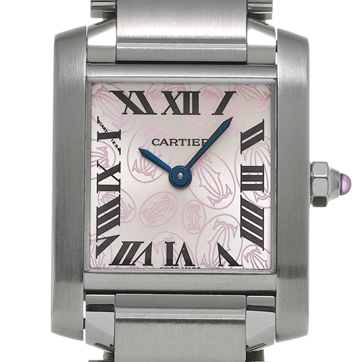 Tank Francaise SM W51031Q3 Silver CARTIER Ladies [Pre-owned]