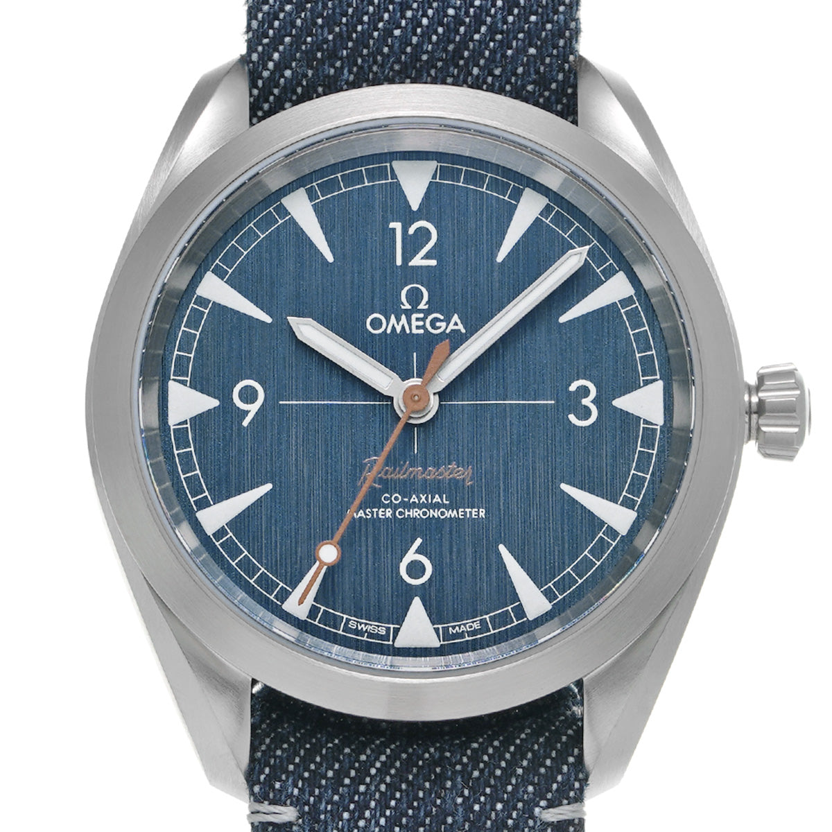 Seamaster Railmaster Co-Axial Master Chronometer 220.12.40.20.03.001 Blue OMEGA Men's [New]