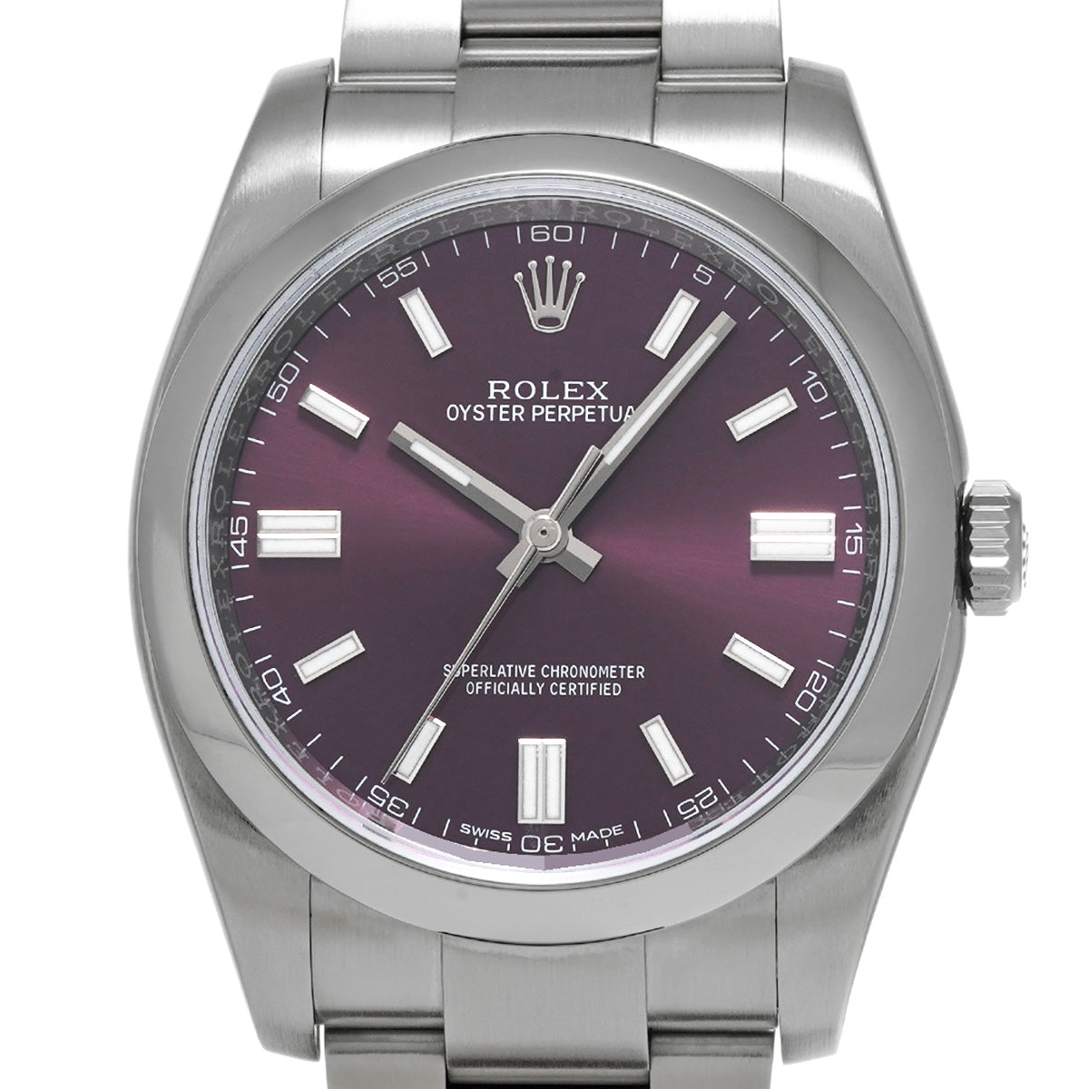 Oyster Perpetual 36 116000 Random Serial Red Grape ROLEX Men's [Pre-Owned].