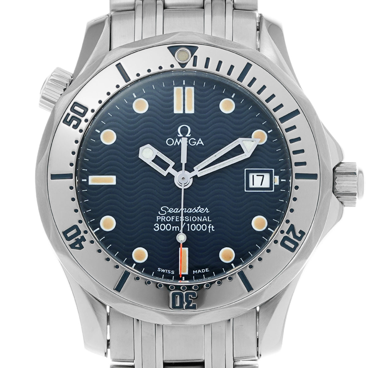 Seamaster Professional 300 2552.80 Blue OMEGA Unisex [Pre-owned].