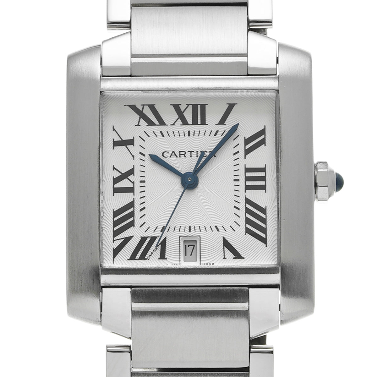Tank Francaise LM W51002Q3 Silver CARTIER Men's [Pre-owned]