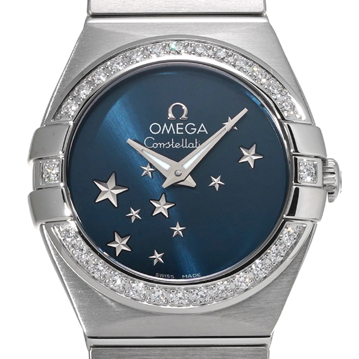 Constellation Quartz 123.15.24.60.03.001 Blue OMEGA Ladies [New]