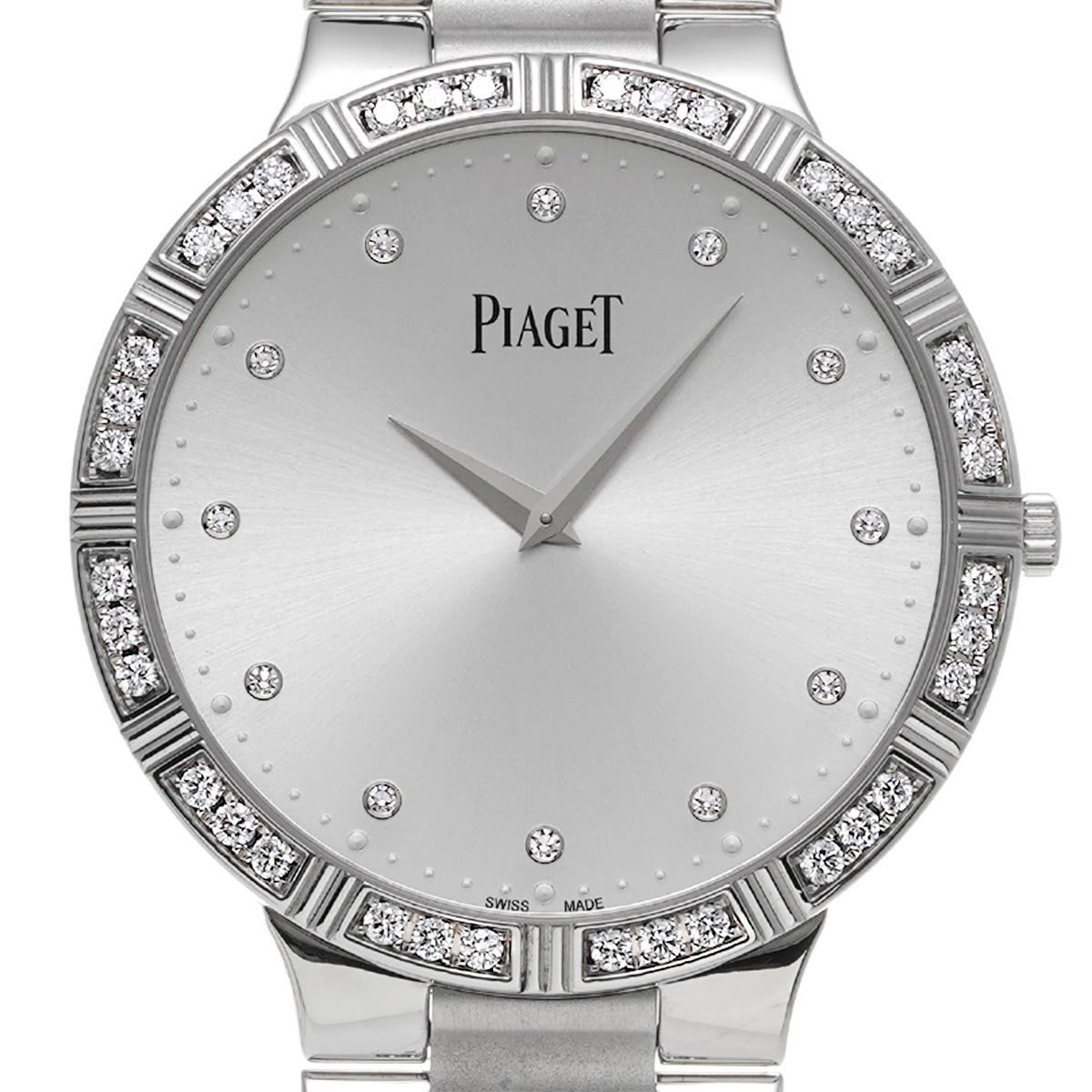 Dancer G0A31046 Silver/Diamond Piaget Men's [Pre-owned].