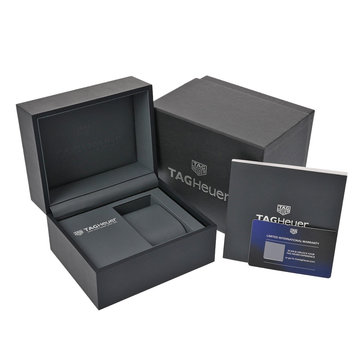 CARRERA Calibre Heuer 02 Chronograph CBG2011.BA0662 Blue TAG HEUER Men's [Pre-Owned].