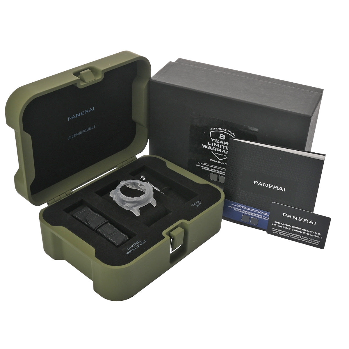 Submersible Marina Militare Carbotech 47mm PAM00979 X (manufactured circa 2021) Black PANERAI Men's [Pre-Owned]