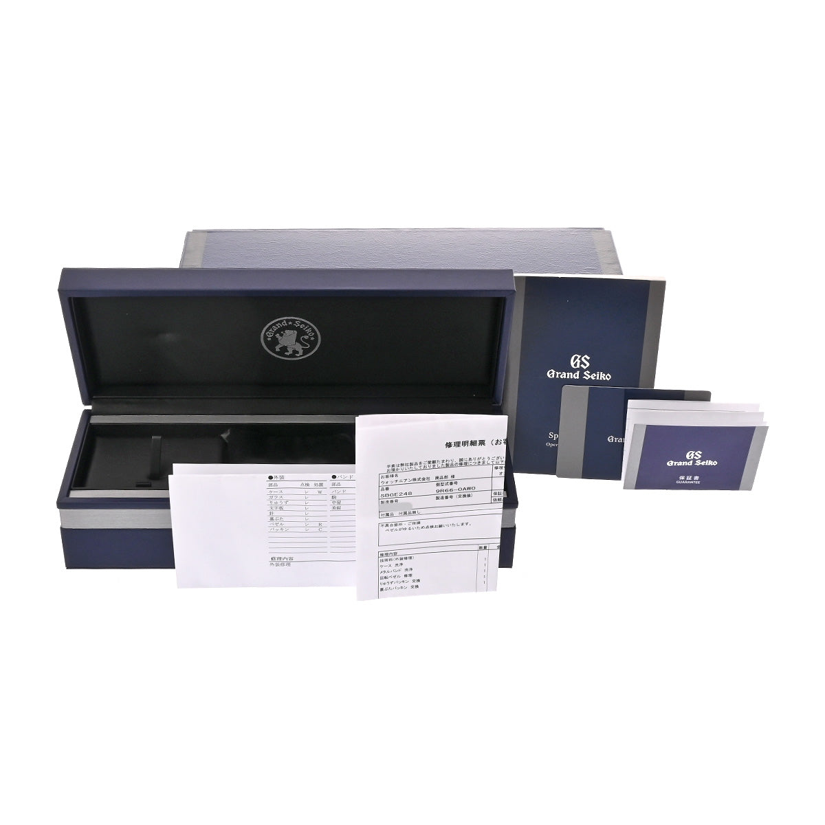 Sport Collection Spring Drive GMT SBGE248 Blue Grand Seiko Men's [Pre-Owned].