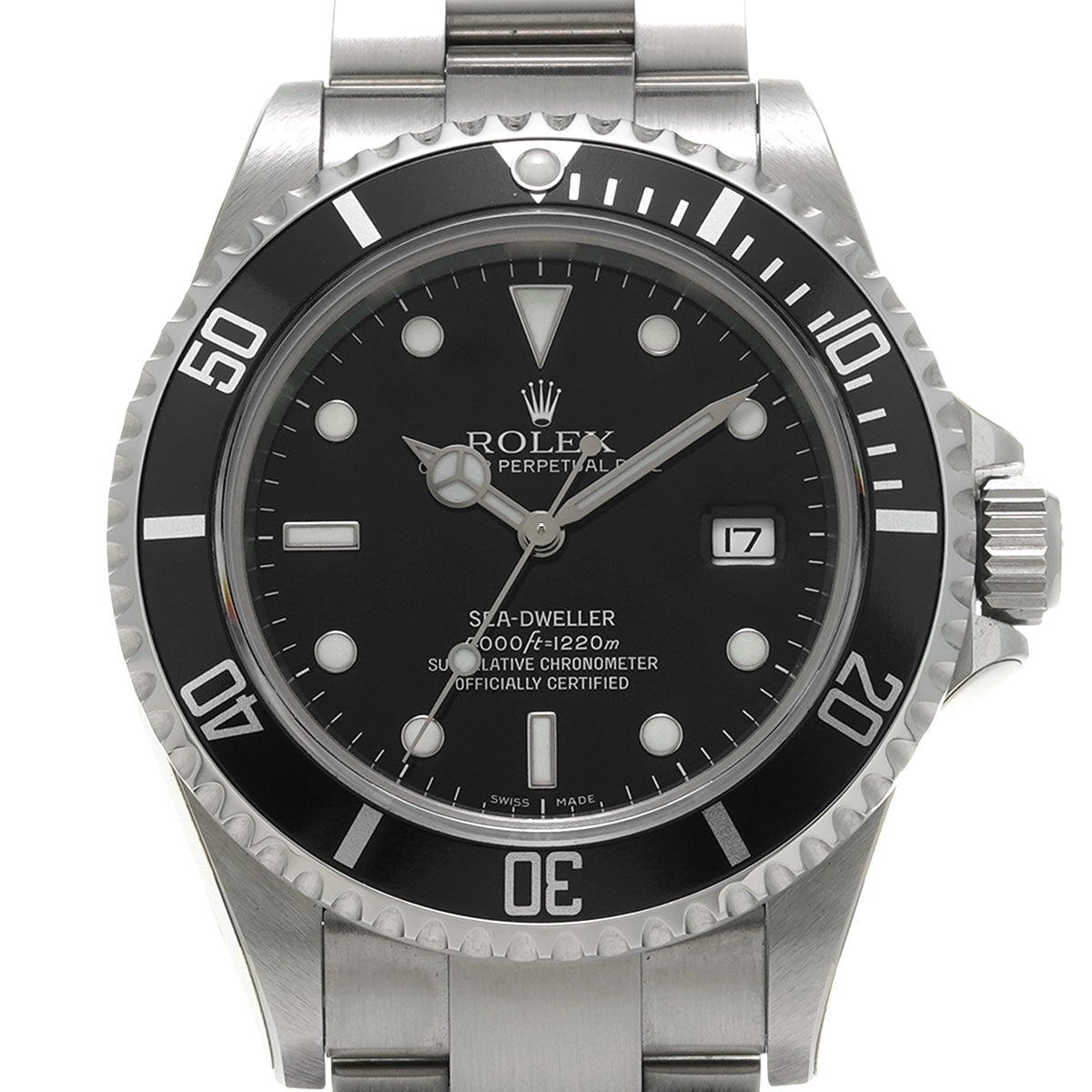 Sea-Dweller 16600 M (made around 2008) Black ROLEX Men's [Pre-Owned].