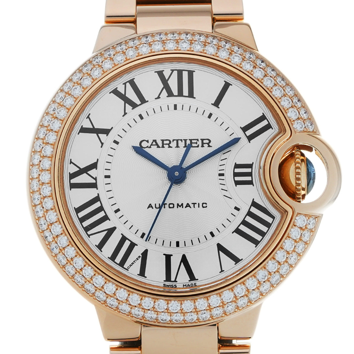 Ballon Bleu de Cartier WJBB0066 Silver CARTIER Men's [Pre-owned]